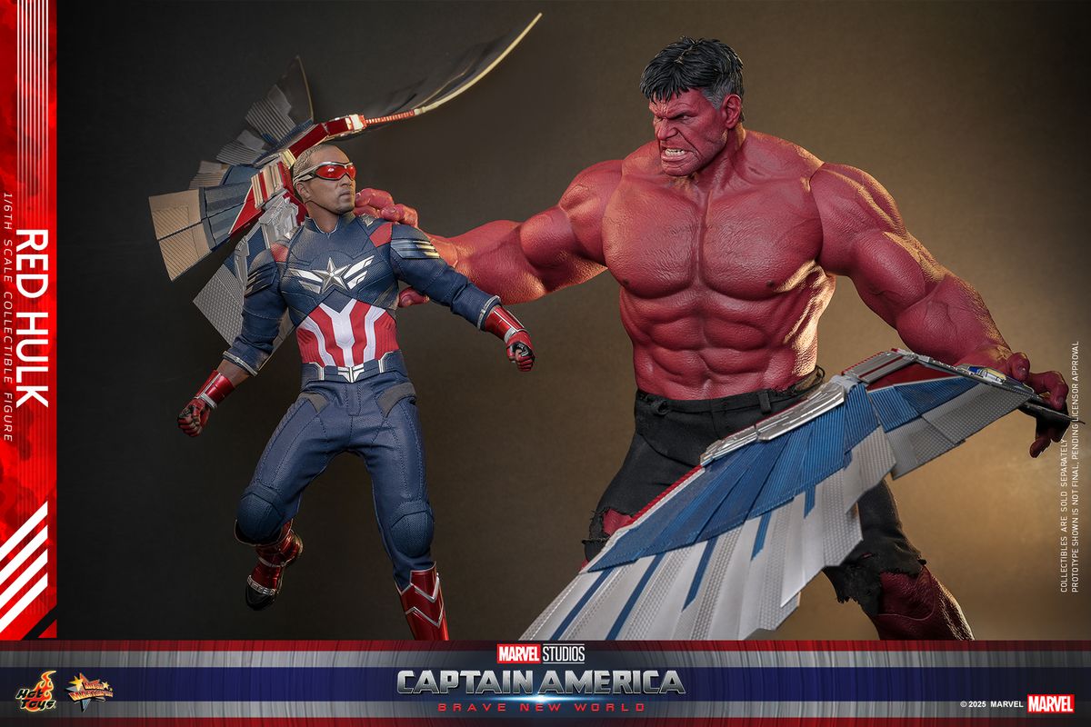 Red Hulk - Captain America: Brave New World 1/6