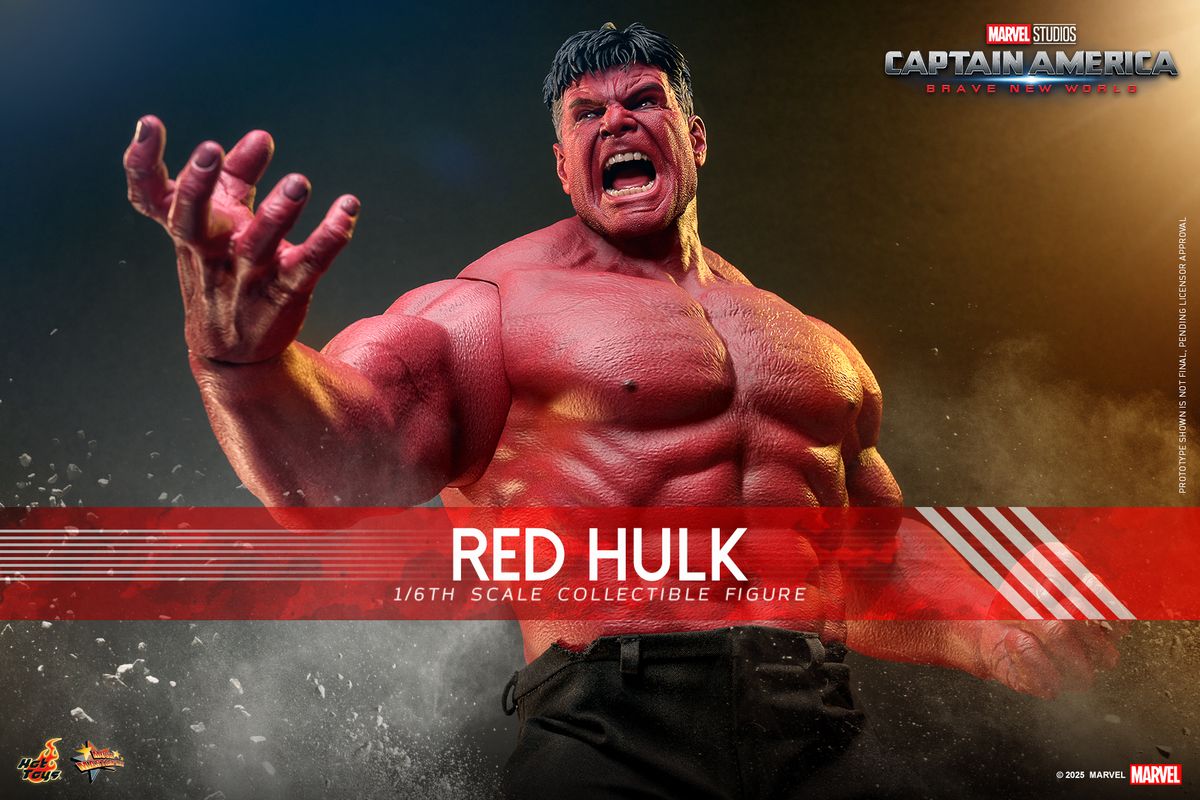 Red Hulk - Captain America: Brave New World 1/6