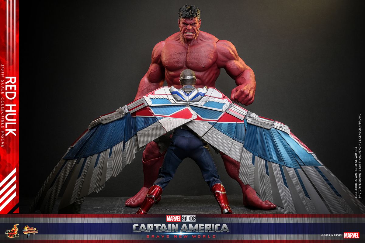 Red Hulk - Captain America: Brave New World 1/6