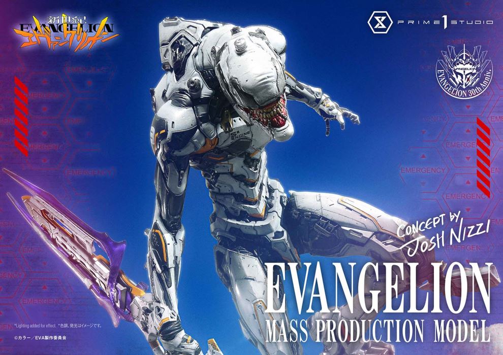 NEON GENESIS EVANGELION Mass Production Model (Concept By Josh Nizzi)