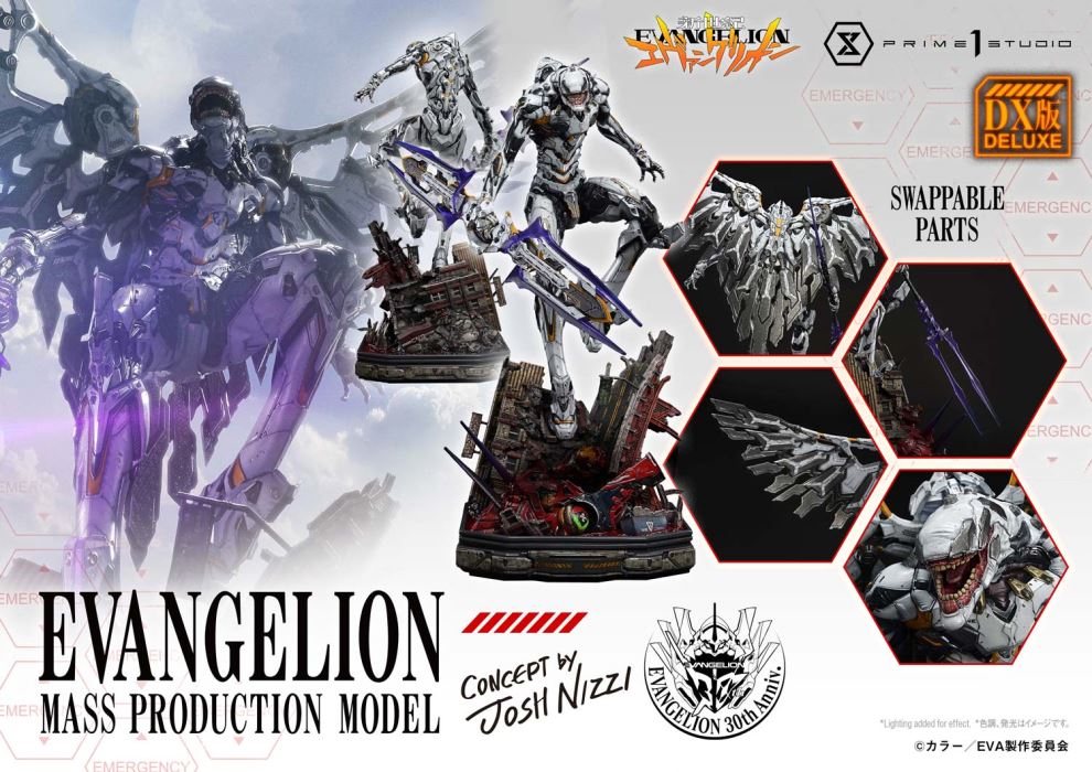 NEON GENESIS EVANGELION Mass Production Model (Concept By Josh Nizzi) DX Version