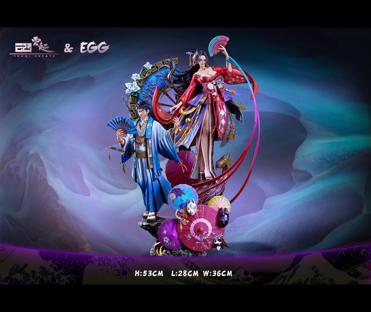 Luffy & Boa Hancock - One Piece