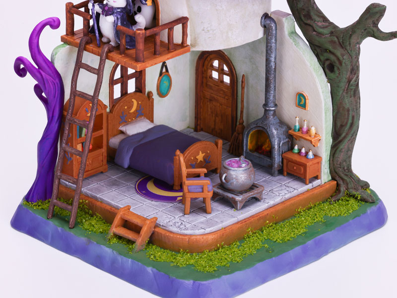 Witch's Room 1/64 Scale Miniature