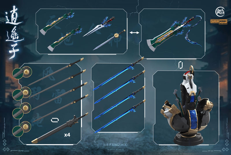 XIAOYAOZI Plastic Model Lit