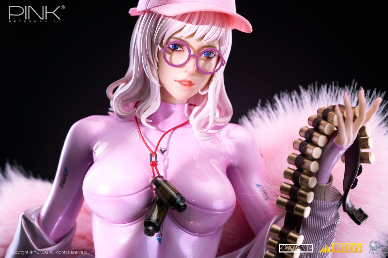 Original PINK Statue by Jin kwang Park 1/4