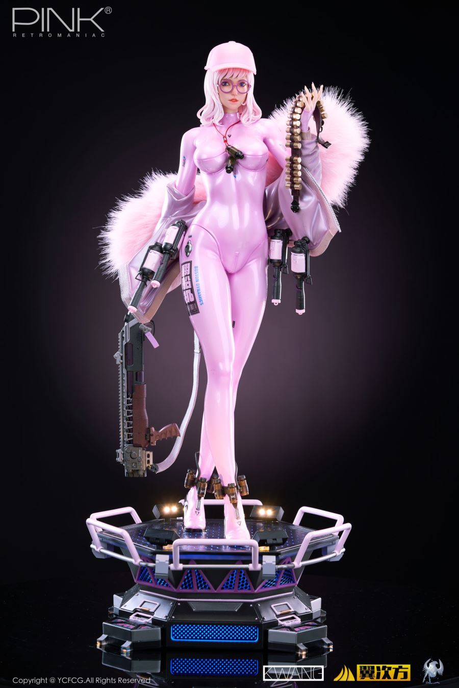 Original PINK Statue by Jin kwang Park 1/4
