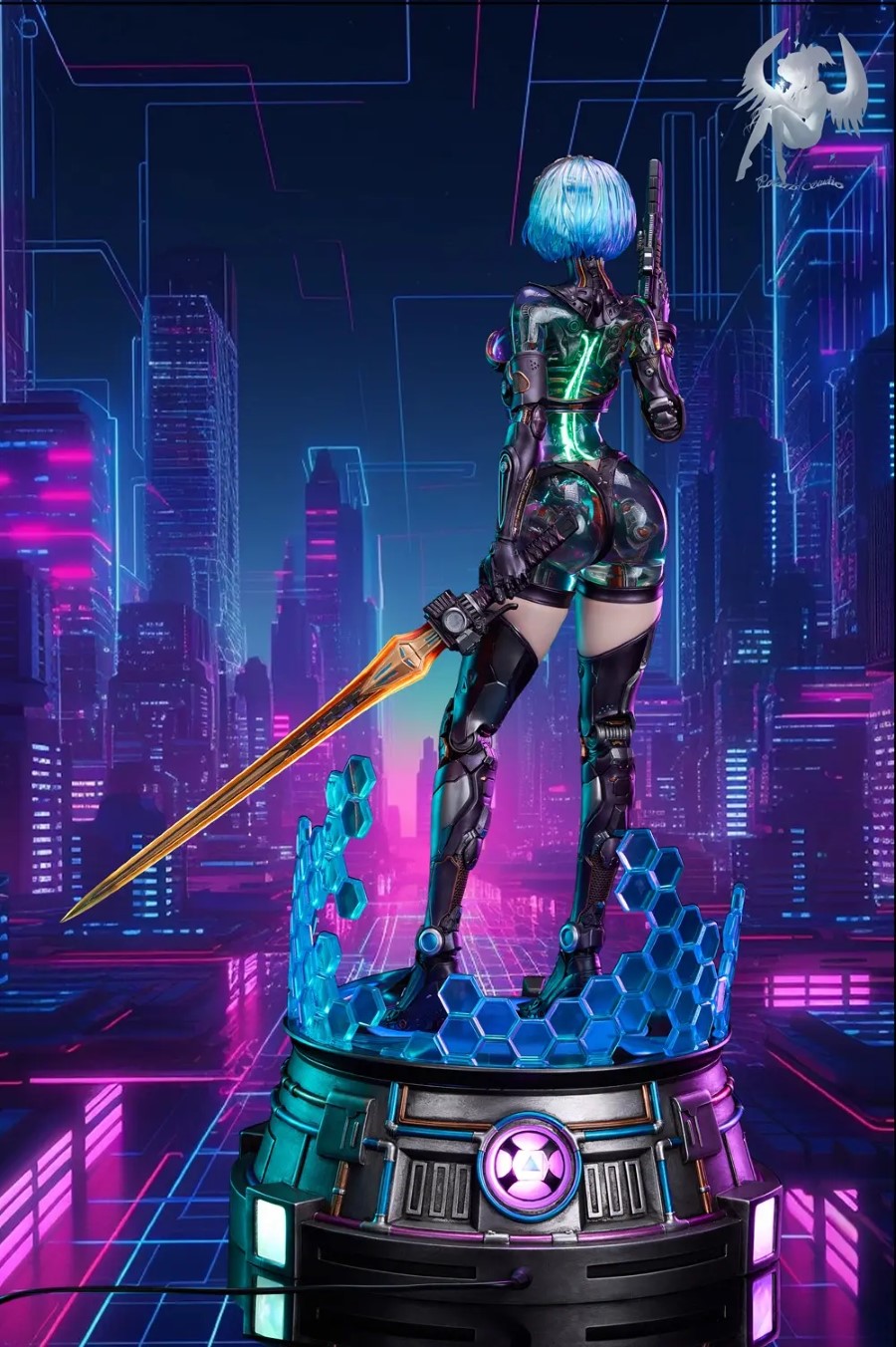 Cyber World Apocalypse Mecha Princess