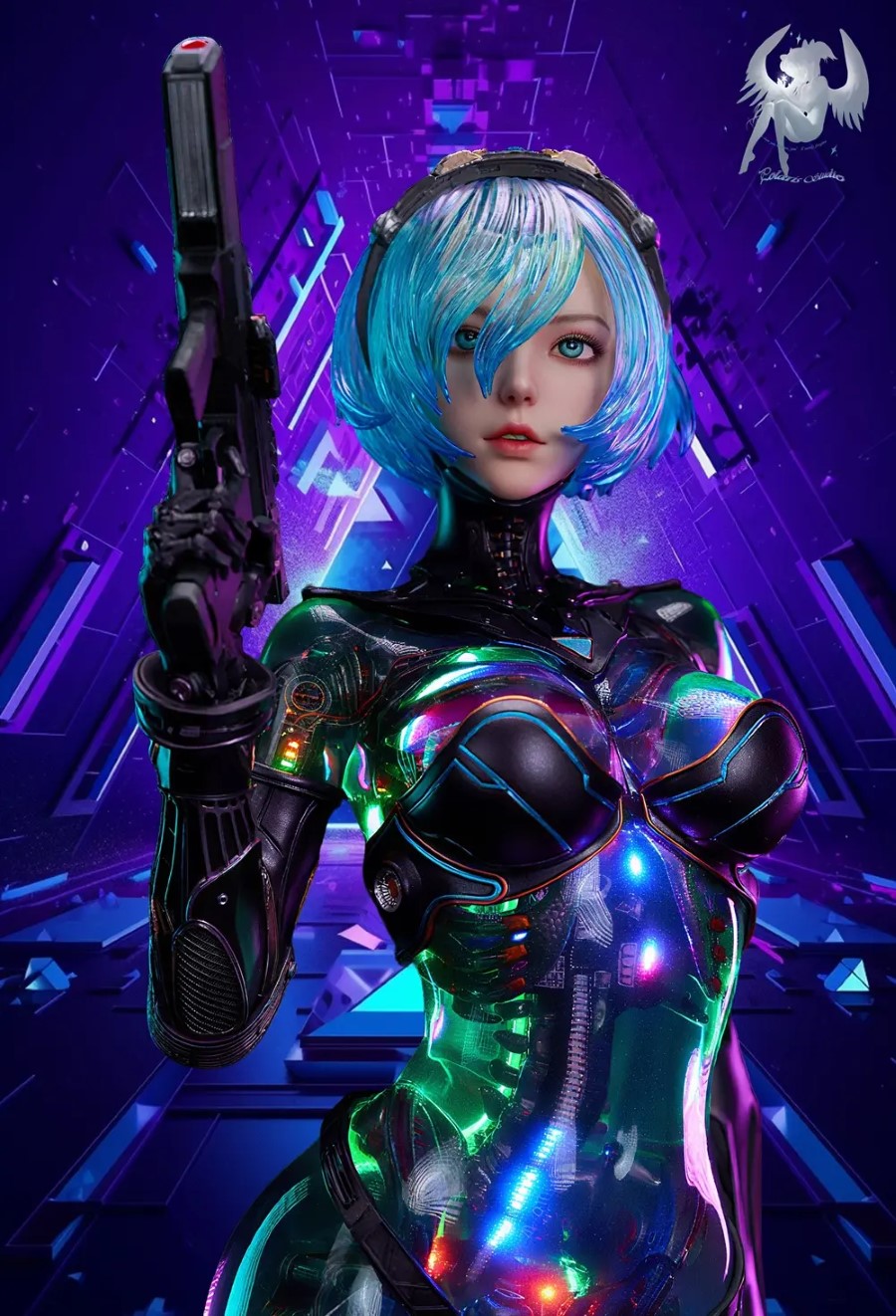 Cyber World Apocalypse Mecha Princess