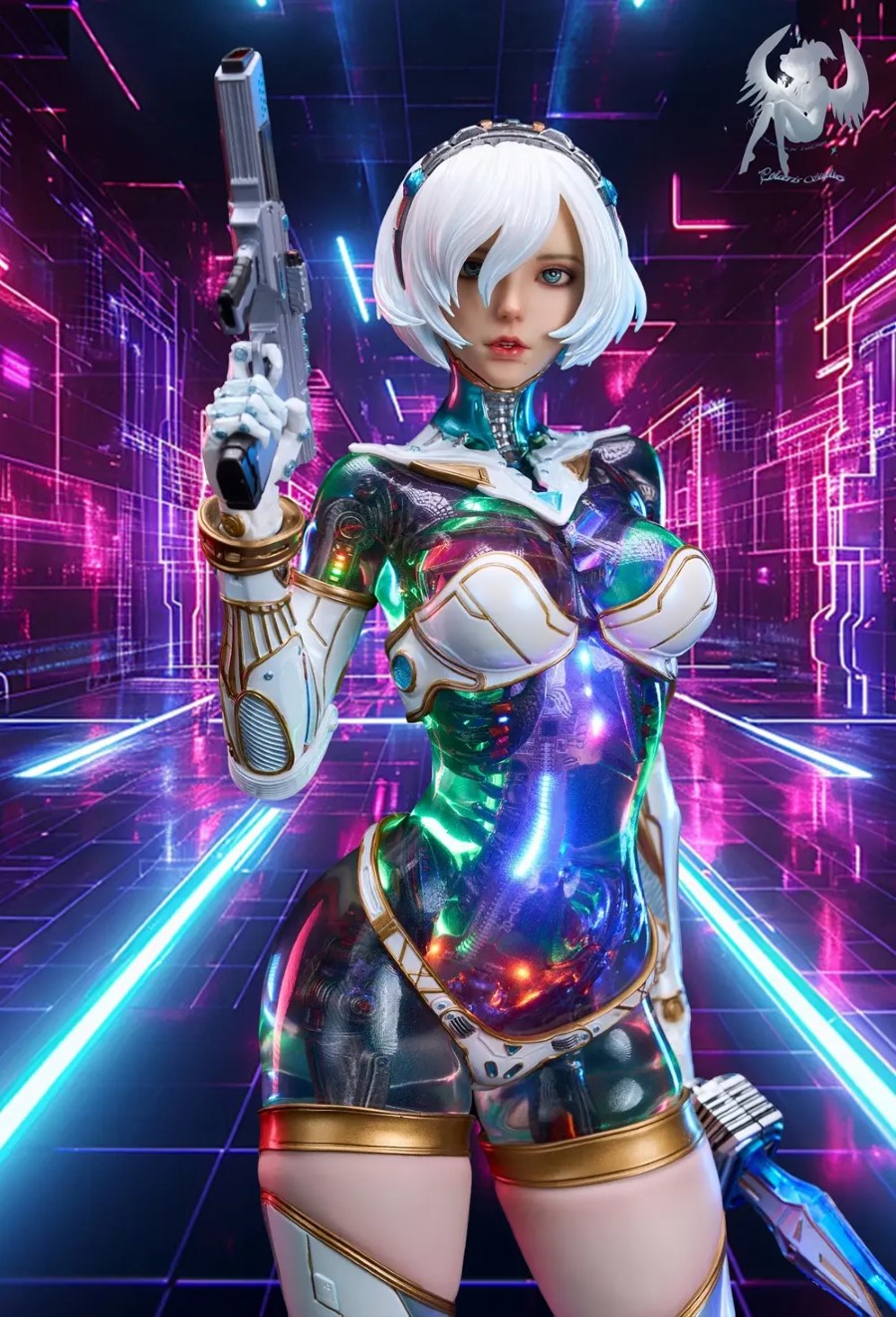 Cyber World Apocalypse Mecha Princess