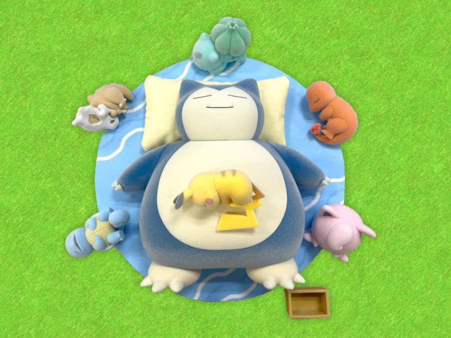 Pokemon Sleep Cute Green Island Model Collection
