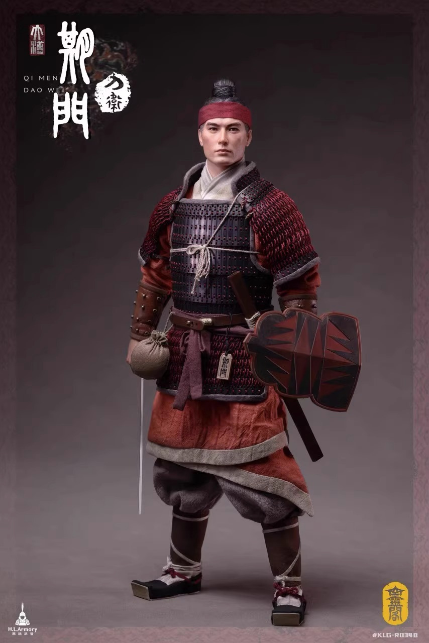 Original Han Dyansty YuLin Imperial Cavalry Han Dyansty Qimen Imperial Sword Guard 1/6