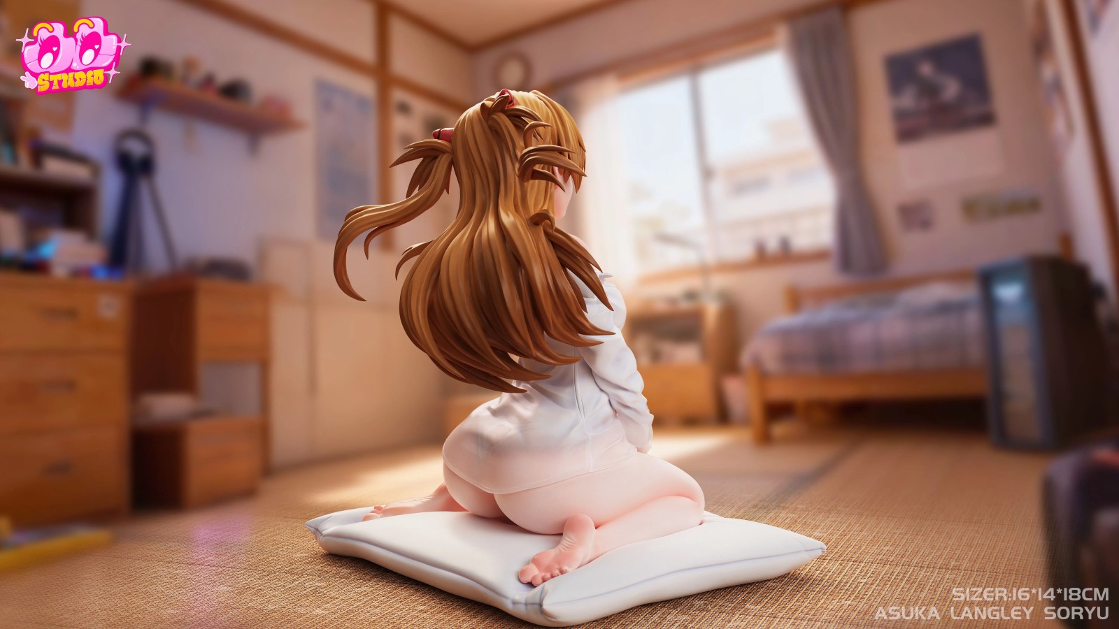 Asuka and Ayanami Rei