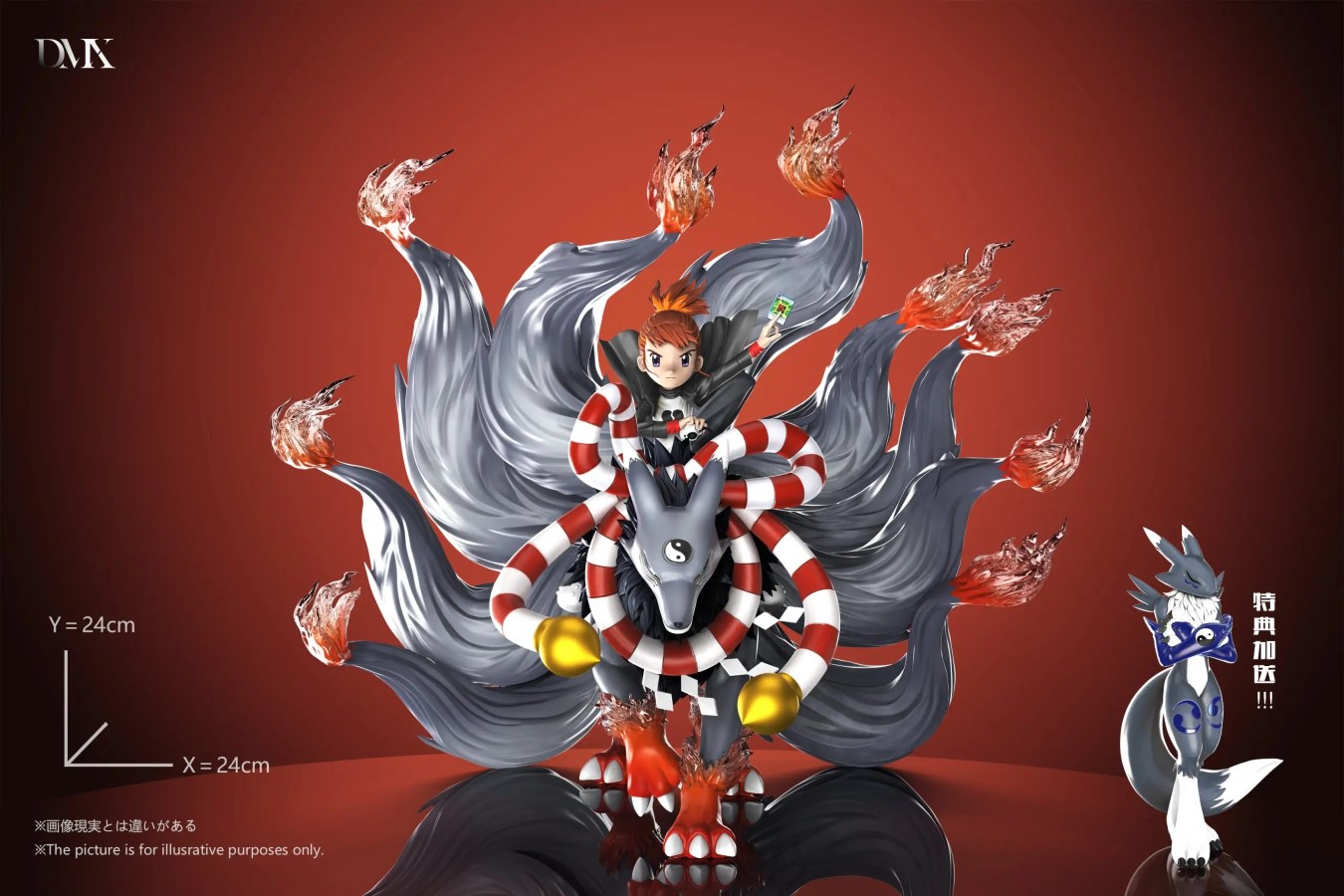 Makino Ruki & Kyubimon & Renamon - Digimon Adventure 3