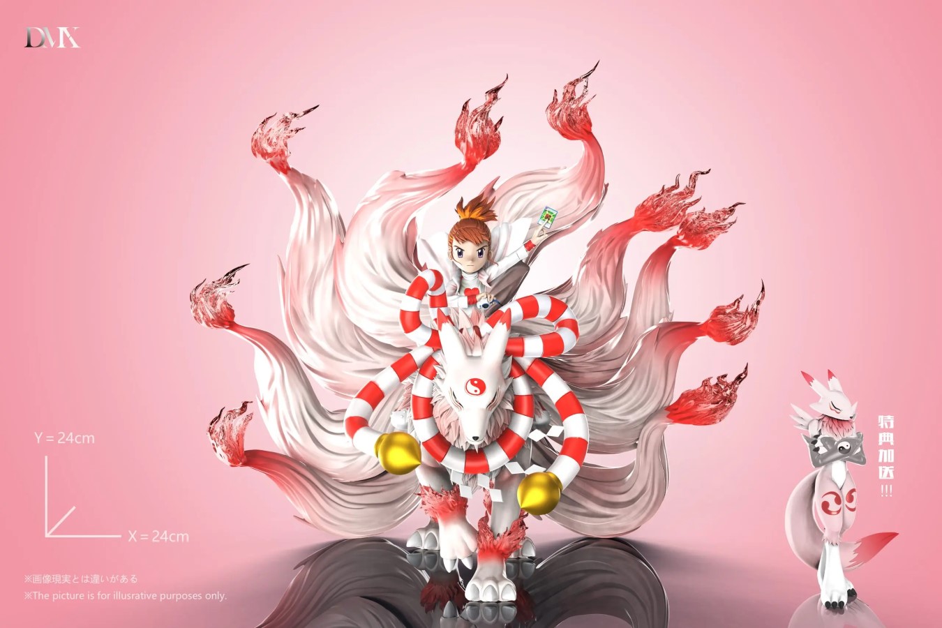 Makino Ruki & Kyubimon & Renamon - Digimon Adventure 3