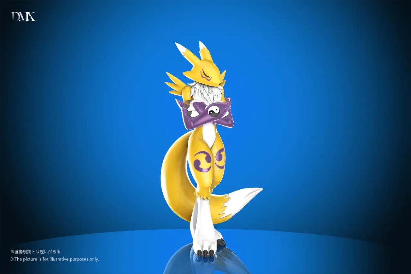 Makino Ruki & Kyubimon & Renamon - Digimon Adventure 3