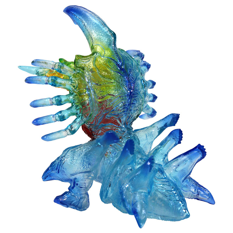 Middle Size Series Gamera Vol. 7 Giant Legion Microwave Shell Launch Form Clear Blue Ver