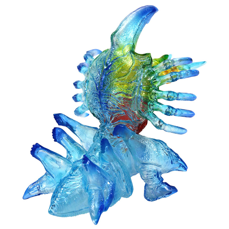 Middle Size Series Gamera Vol. 7 Giant Legion Microwave Shell Launch Form Clear Blue Ver