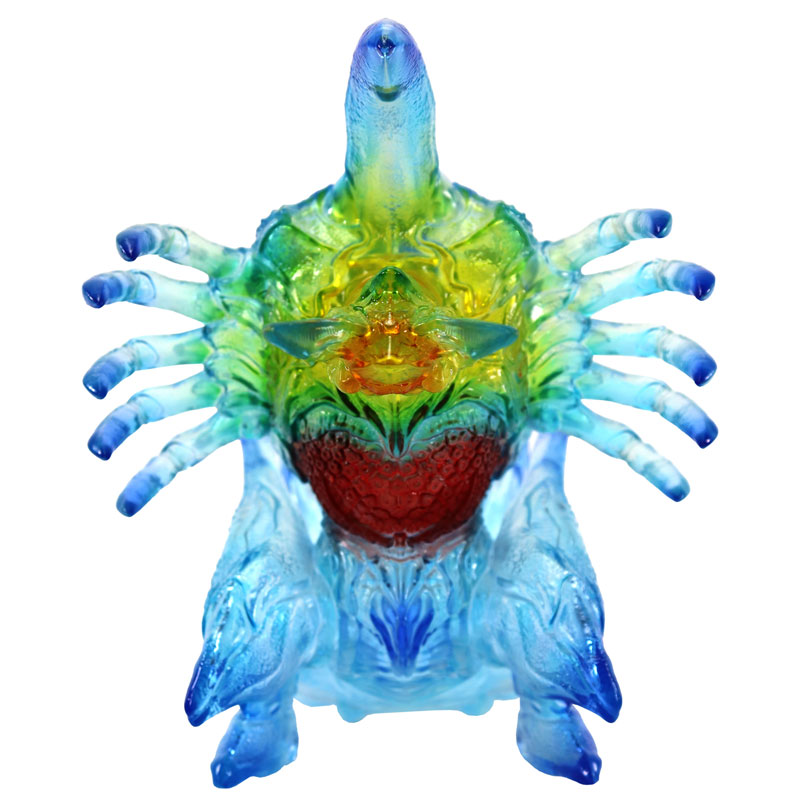 Middle Size Series Gamera Vol. 7 Giant Legion Microwave Shell Launch Form Clear Blue Ver