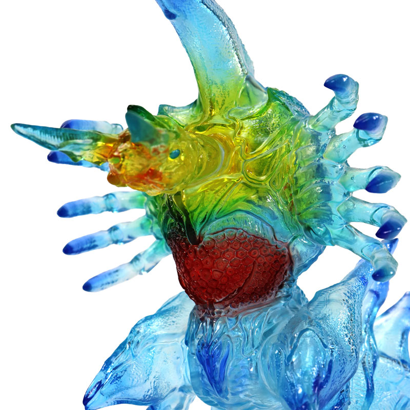 Middle Size Series Gamera Vol. 7 Giant Legion Microwave Shell Launch Form Clear Blue Ver