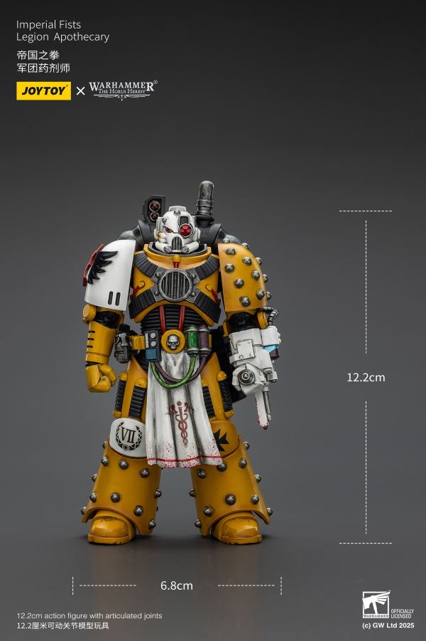 Sons of Horus Archon/Legion Warrior/Apothecary/Imperial Fists Apothecary 1/18