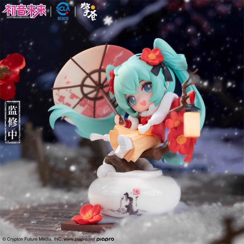 Hatsune Miku Snow Reflects Red Plum Blossoms