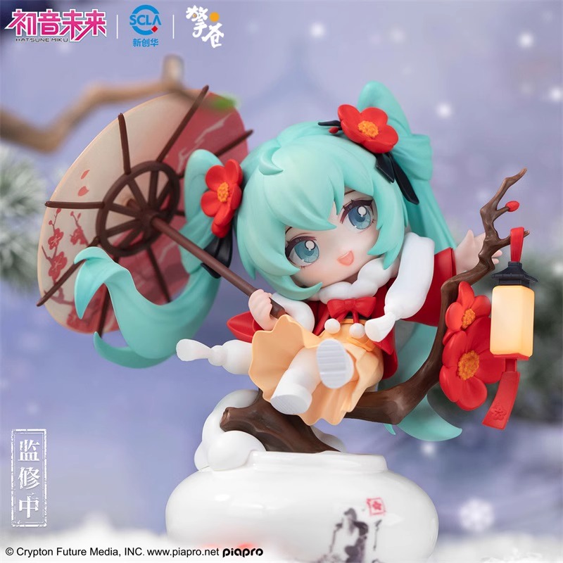 Hatsune Miku Snow Reflects Red Plum Blossoms