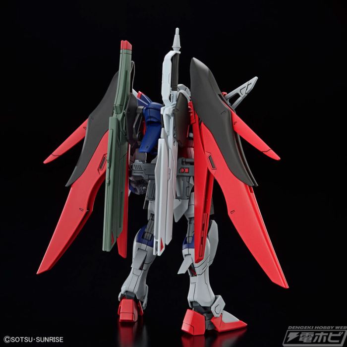 HG Destiny Gundam Spec II & Zeus Silhouette