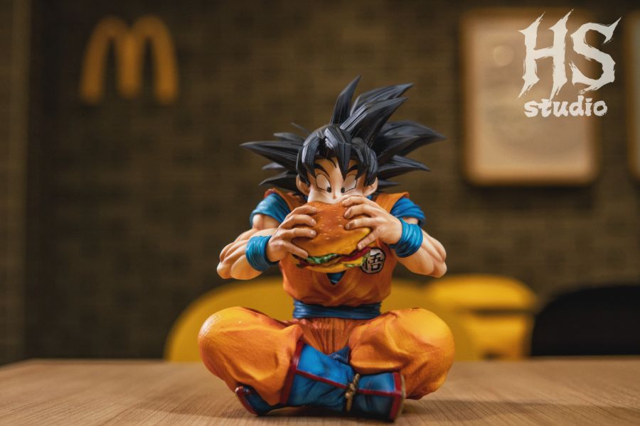 Goku eat Hamburger - Dragon Ball
