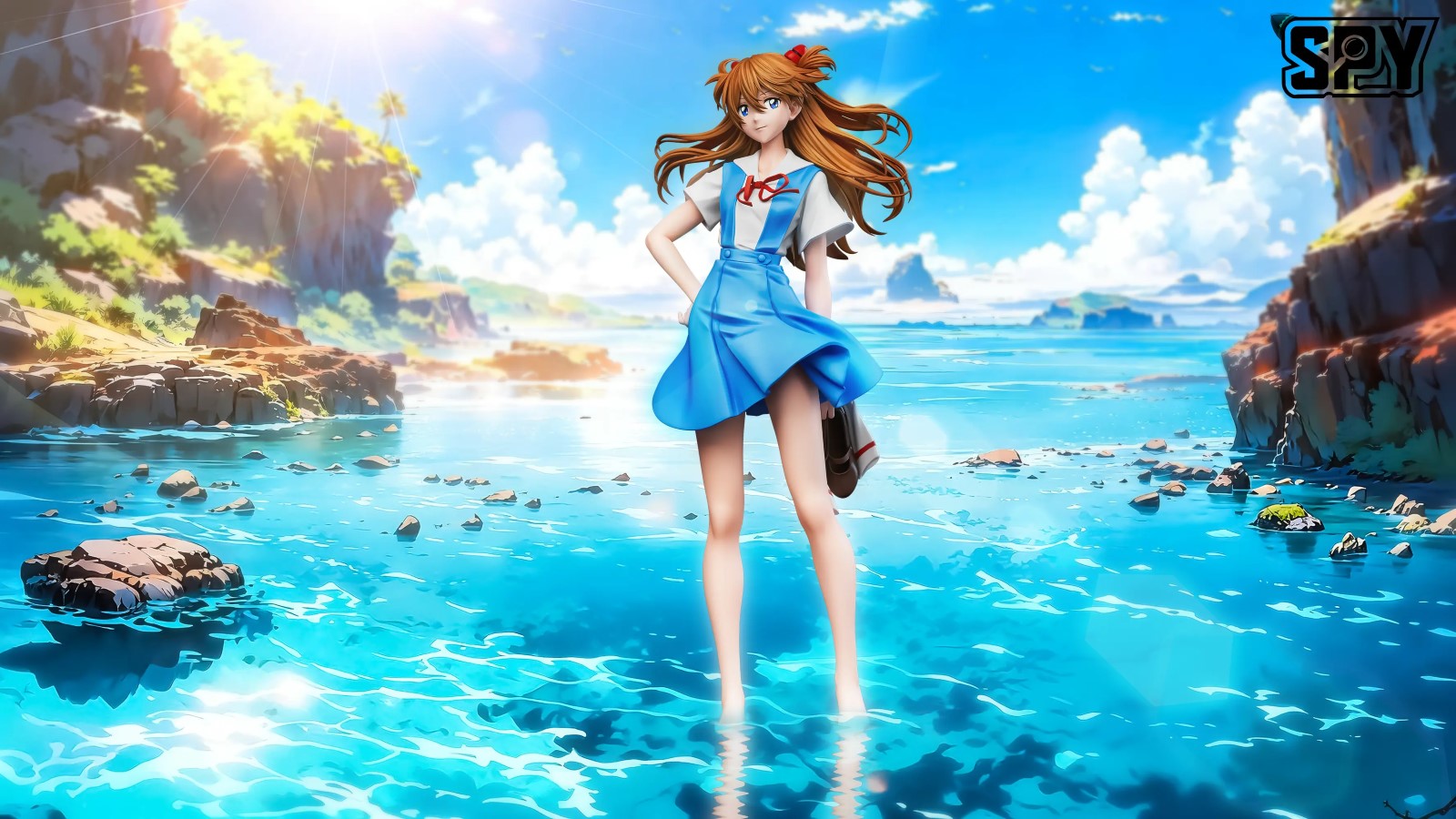 School Uniform Asuka - Neon Genesis Evangelion