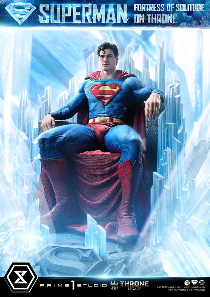 Superman Fortress of Solitude on Throne (Design by Gabriele Dell'Otto)