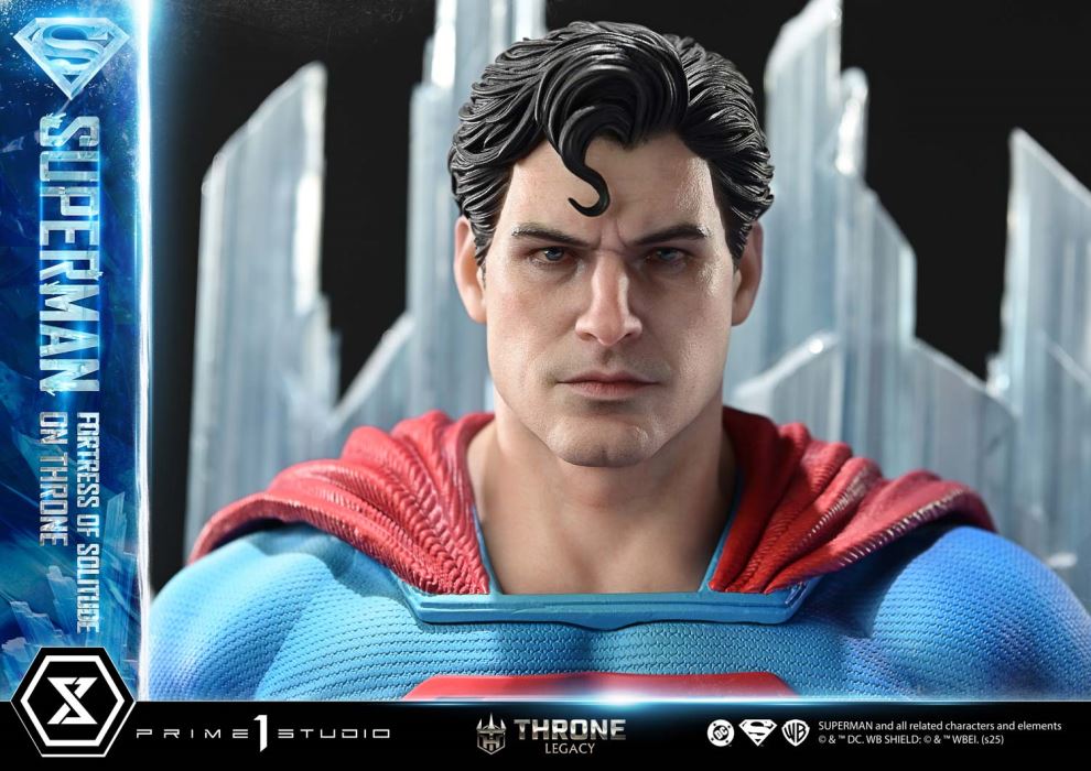 Superman Fortress of Solitude on Throne (Design by Gabriele Dell'Otto)