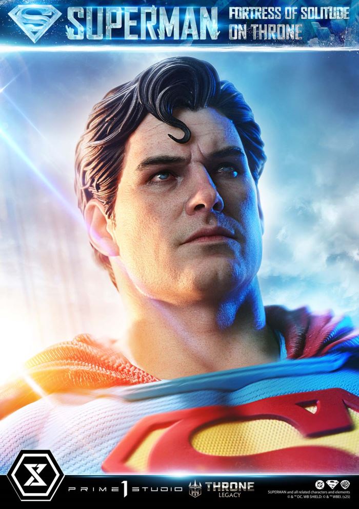 Superman Fortress of Solitude on Throne (Design by Gabriele Dell'Otto)