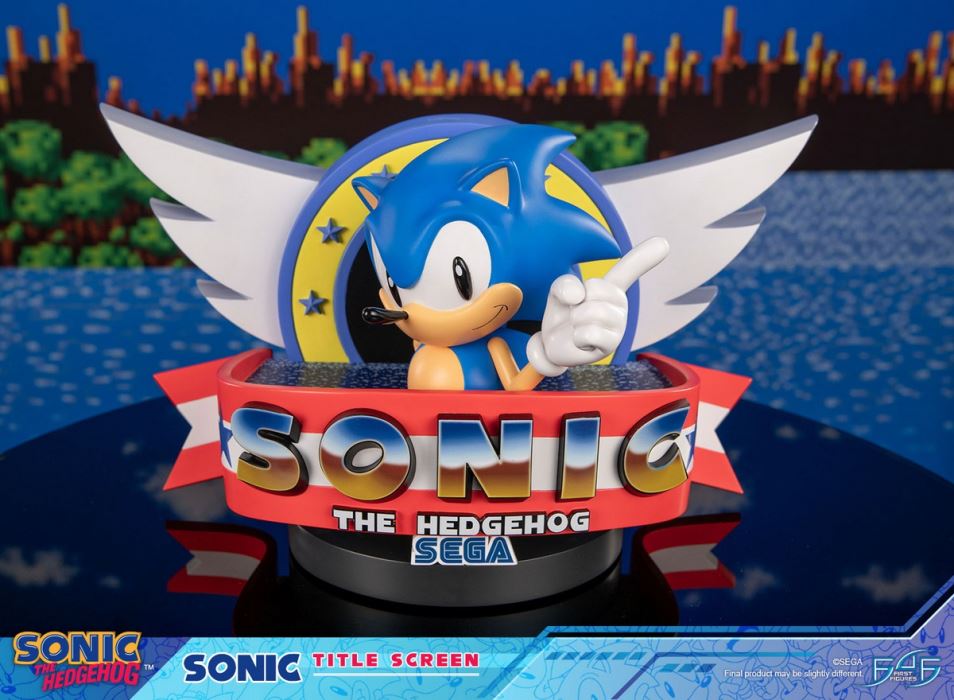 SONIC THE HEDGEHOG - SONIC TITLE SCREEN