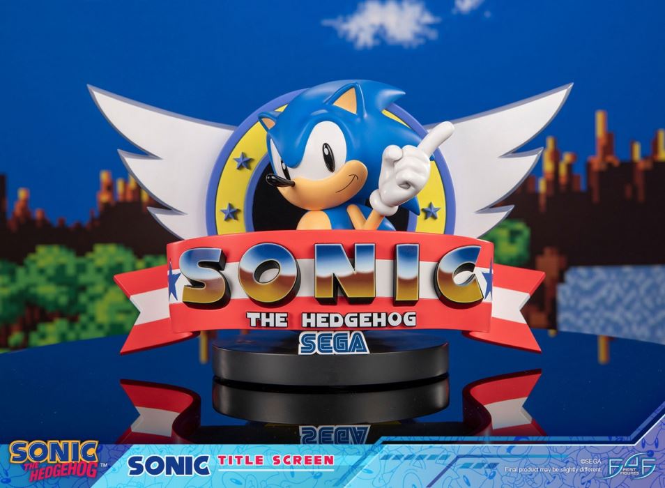 SONIC THE HEDGEHOG - SONIC TITLE SCREEN