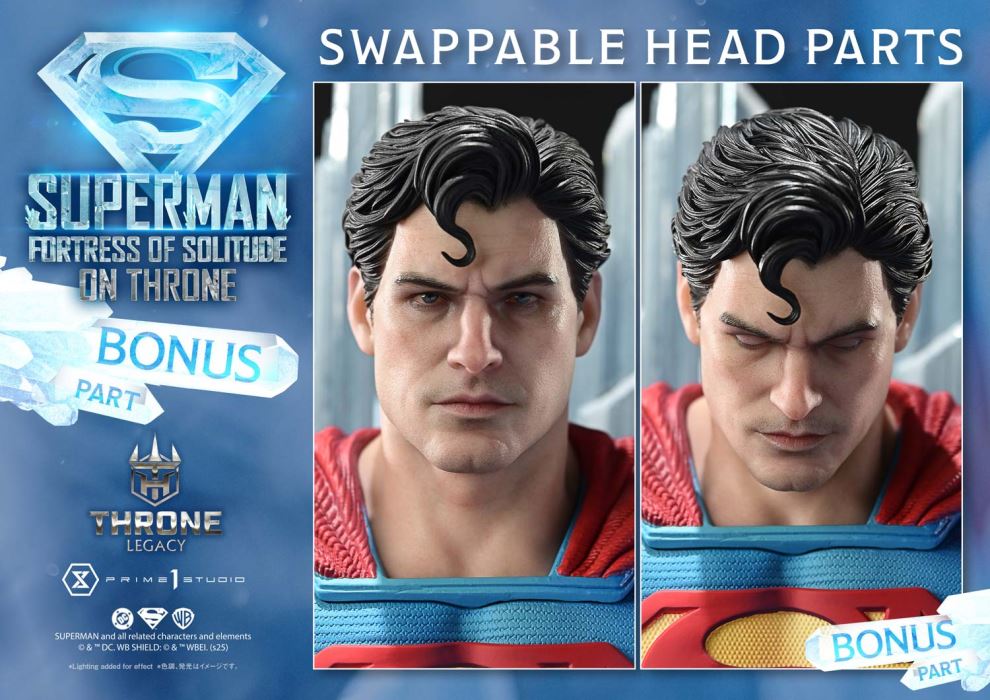 Superman Fortress of Solitude on Throne (Design by Gabriele Dell'Otto) Ultimate Version