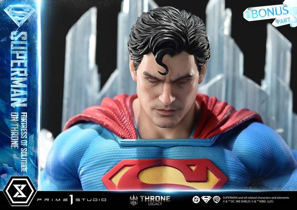 Superman Fortress of Solitude on Throne (Design by Gabriele Dell'Otto) Ultimate Version
