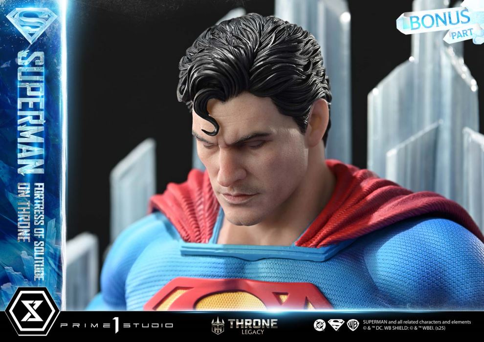 Superman Fortress of Solitude on Throne (Design by Gabriele Dell'Otto) Ultimate Version