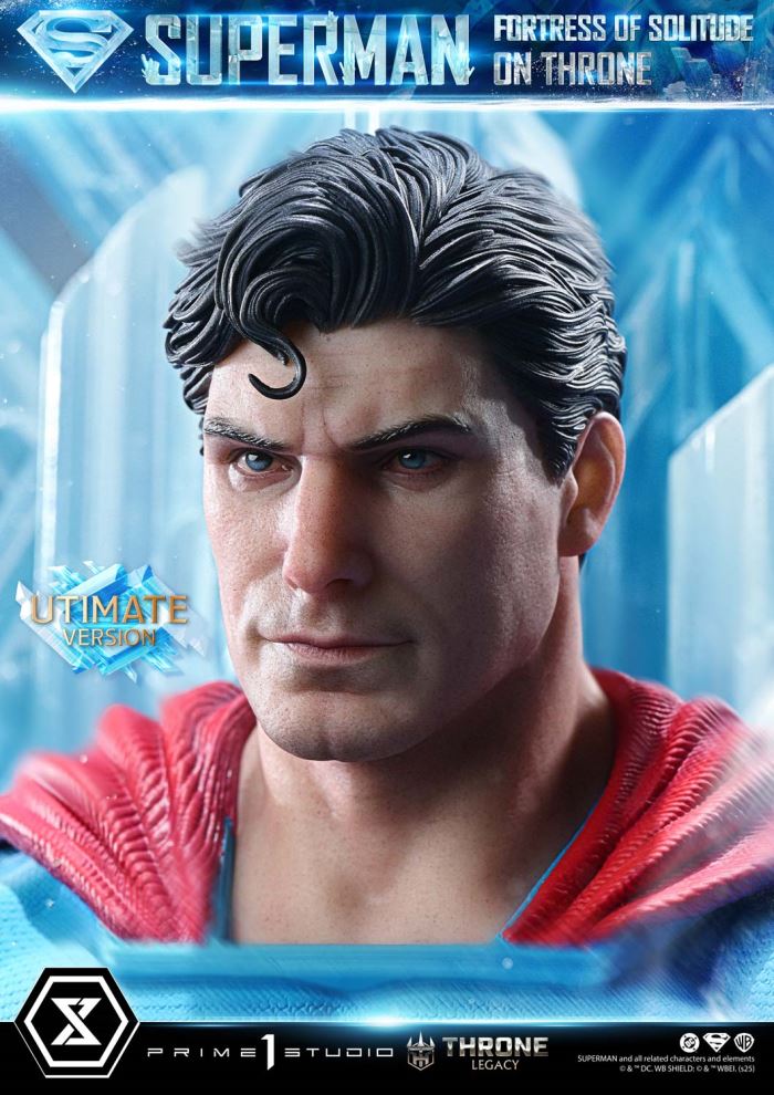 Superman Fortress of Solitude on Throne (Design by Gabriele Dell'Otto) Ultimate Version