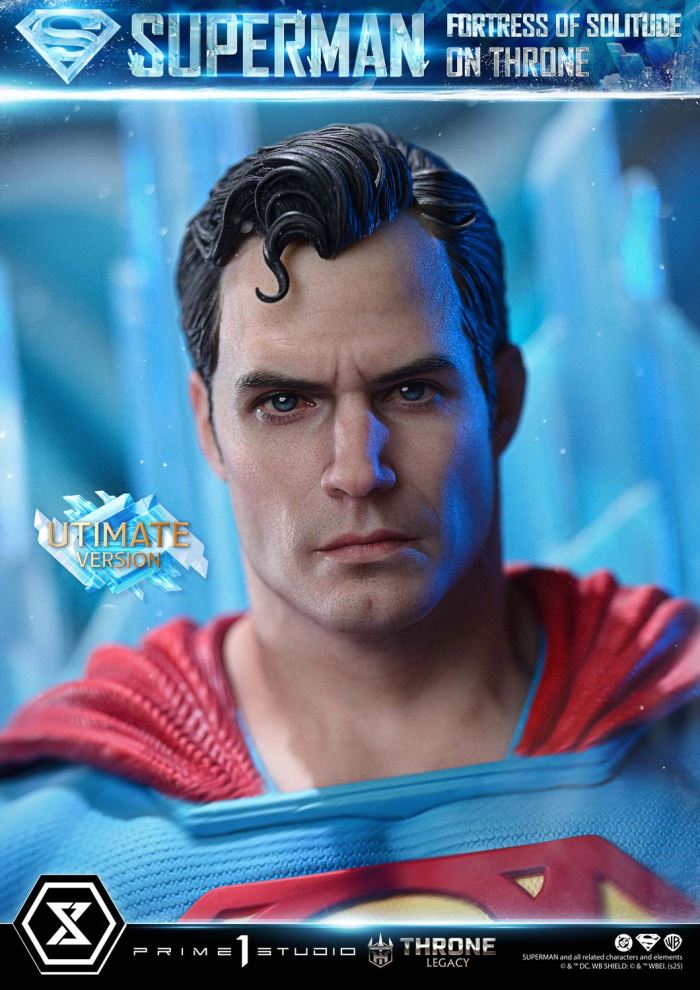Superman Fortress of Solitude on Throne (Design by Gabriele Dell'Otto) Ultimate Version