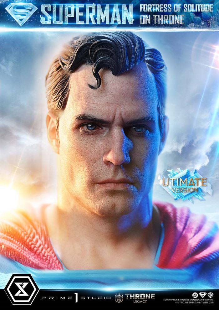 Superman Fortress of Solitude on Throne (Design by Gabriele Dell'Otto) Ultimate Version