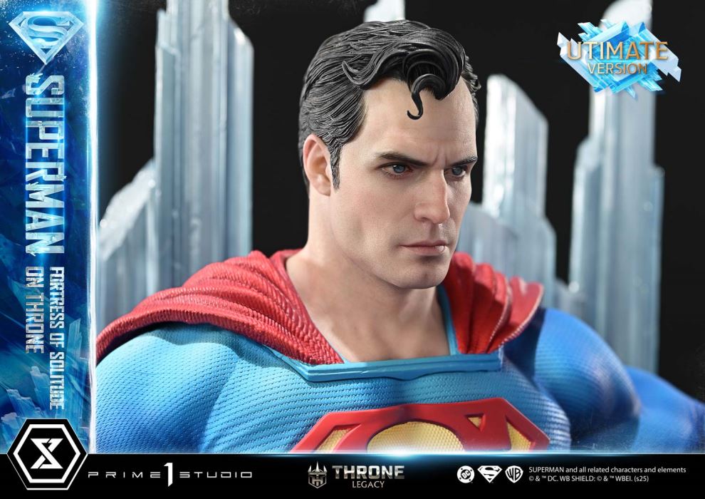 Superman Fortress of Solitude on Throne (Design by Gabriele Dell'Otto) Ultimate Version