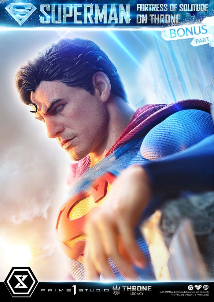 Superman Fortress of Solitude on Throne (Design by Gabriele Dell'Otto) Ultimate Version