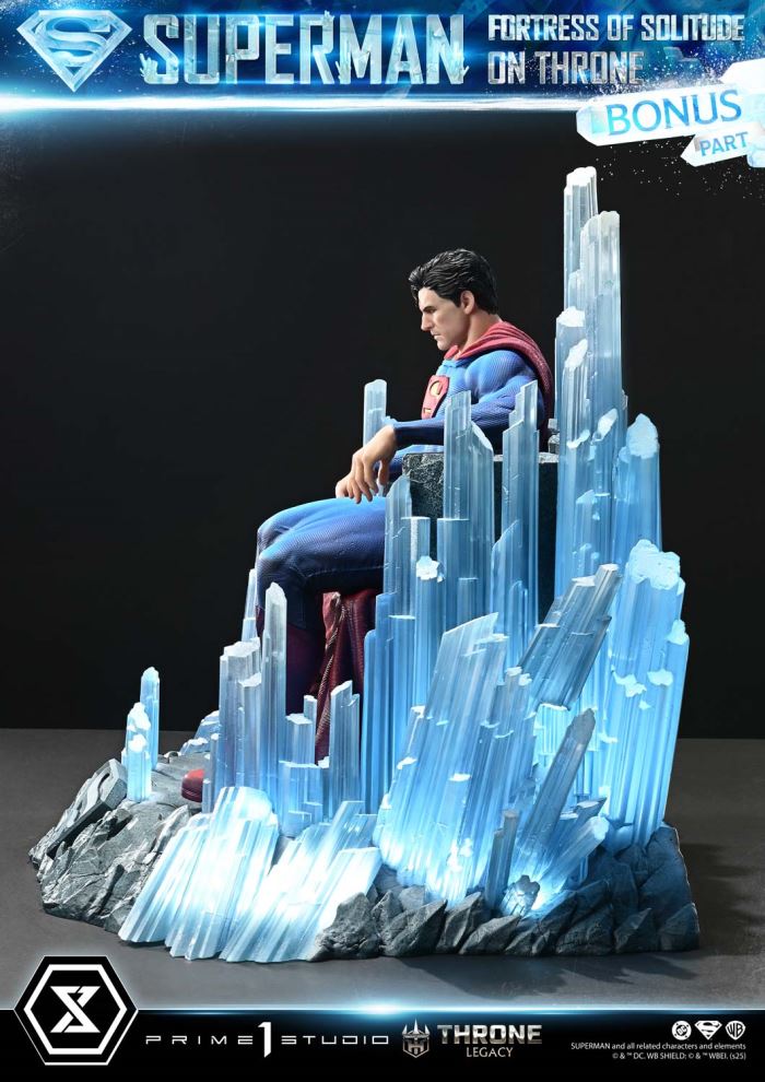 Superman Fortress of Solitude on Throne (Design by Gabriele Dell'Otto) Ultimate Version