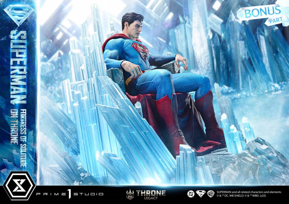 Superman Fortress of Solitude on Throne (Design by Gabriele Dell'Otto) Ultimate Version