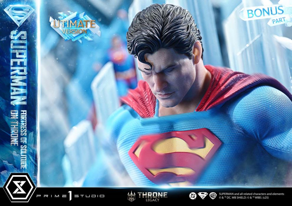 Superman Fortress of Solitude on Throne (Design by Gabriele Dell'Otto) Ultimate Version