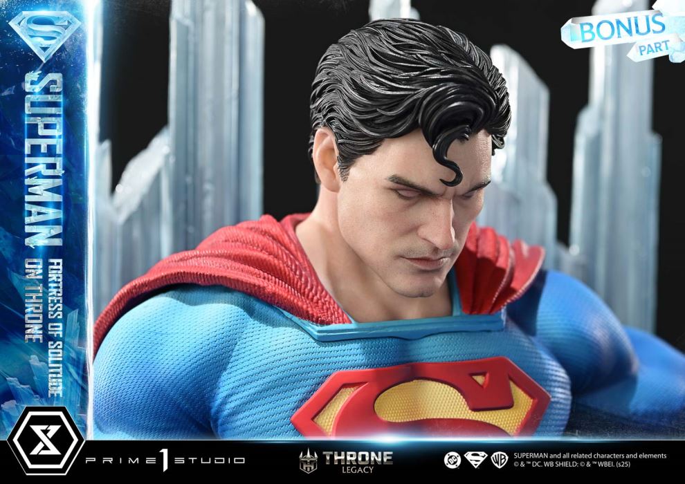 Superman Fortress of Solitude on Throne (Design by Gabriele Dell'Otto) Ultimate Version