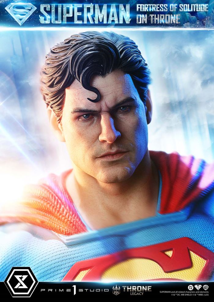 Superman Fortress of Solitude on Throne (Design by Gabriele Dell'Otto) Ultimate Version