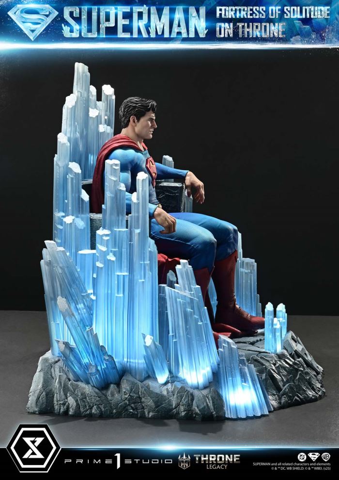 Superman Fortress of Solitude on Throne (Design by Gabriele Dell'Otto) Ultimate Version