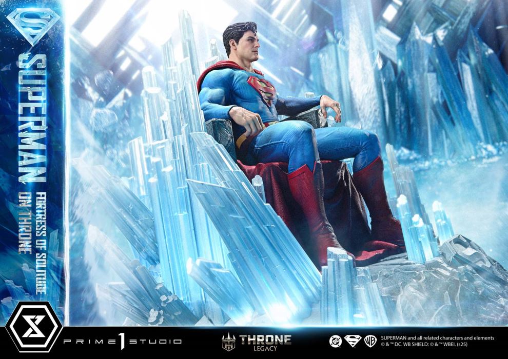 Superman Fortress of Solitude on Throne (Design by Gabriele Dell'Otto) Ultimate Version
