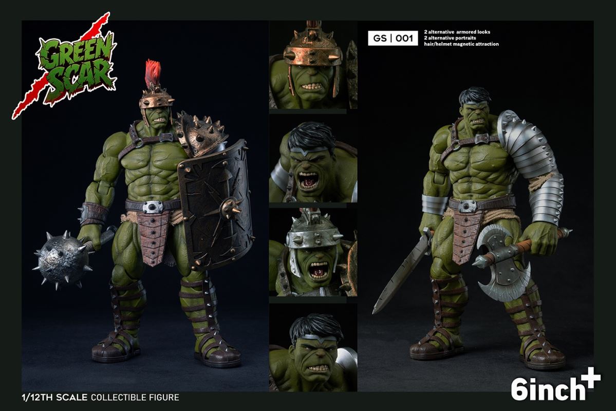 Green Hulk Gladiator 1/12